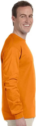 Vista 4 de Gildan Camiseta de manga larga para hombre