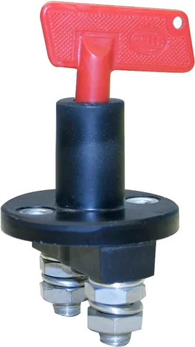Vista 2 de HELLA - Interruptor principal de batería 002843011, serie 2843, con capacidad nominal de 100 amperios