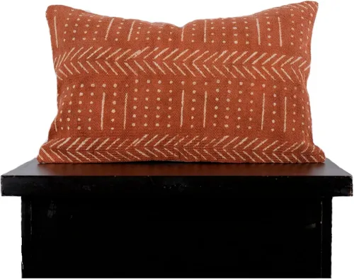 Vista 34 de Trade Star Mudcloth - Funda de cojín decorativa para lumbar, 100% algodón, color índigo, estilo granja, funda de almohada gruesa, estilo bohemio
