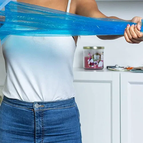 Vista 5 de Paquete de 9 repuestos para cubos de pañales compatibles con cartuchos para cubos de pañales Genie para recambios de bolsas (cartucho no incluido)
