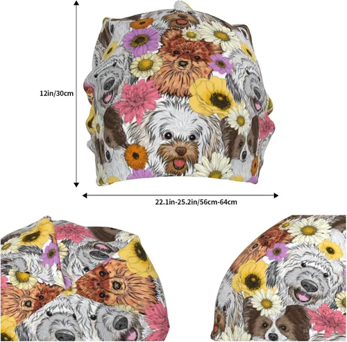 Vista 4 de Giinly Gorro de turbante de cáncer para mujeres y hombres