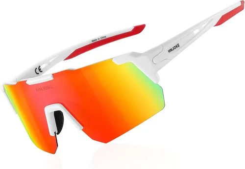 Vista 10 de Sports Polarized Sunglasses, UV 400 Protection Sun Glasses Women, Mens Glasses for Cycling Biking Running