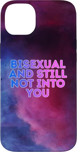 Vista 12 de Bisexual and Still Not Into You Bi Flag Pride Equality Humor Case for iPhone 17
