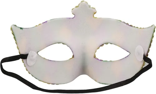 Vista 6 de Coddsmz Máscara veneciana para fiesta de máscaras, accesorio para disfraz de Halloween y Mardi Gras