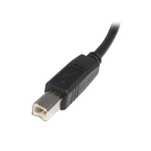 Vista 3 de Cable USB A a USB B Startech USB2HAB1M Negro
