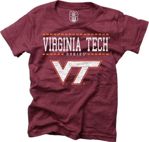 Vista 100 de Wes and Willy NCAA - Camiseta mezclada S/S para niñas