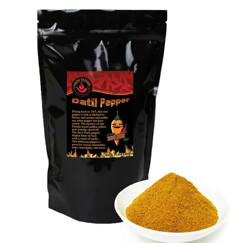 Vista 3 de Magic Plant 's Orange Datil - Cápsulas enteras secadas con datil fascinante y raro - Dulzura única y picante picante picante a diferencia de otros