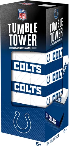 Vista 22 de MasterPieces Día del juego - NFL San Francisco 49ers - Torre de caída con licencia oficial, bloques de madera real