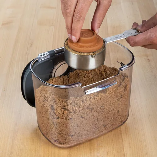 Vista 2 de Progressive International ProKeeper+ Juego de recipientes herméticos de plástico transparente para organización de la cocina del panadero