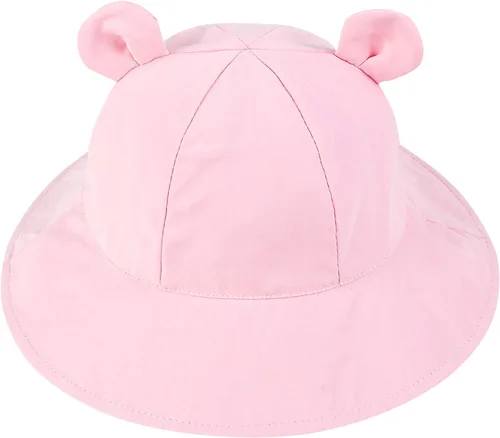 Vista 7 de Zando Sombrero de sol para bebé recién nacido UPF 50+ ala ancha para niños y niñas, sombreros ajustables de verano para playa de 0 a 4 años