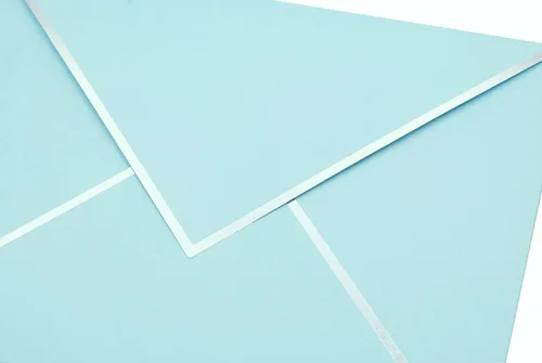 Vista 5 de Sobres A7 – Sobres de correo de lujo con solapa en V para tarjetas de 5 x 7 pulgadas – para bodas, invitaciones, baby shower, fotos, graduación