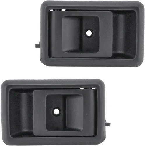 Vista 11 de TRQ Juego de 2 manijas de puerta interior trasera cromada y cachemira para Chevy GMC