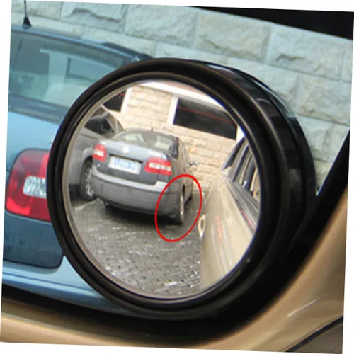Vista 6 de CALLARON Espejo retrovisor gran angular de 3 piezas, espejo auxiliar para coche, fácil instalación para vehículos de seguridad mejorados