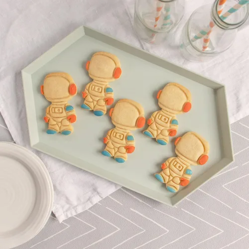 Vista 5 de Cortador de galletas astronauta, 1 pieza - Bakerlogy