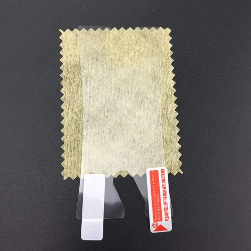 Vista 5 de 5 unids protector de la película transparente de la cubierta del protector de la pantalla LCD+paño limpio para Gameboy Micro GBM 1 (transparente)