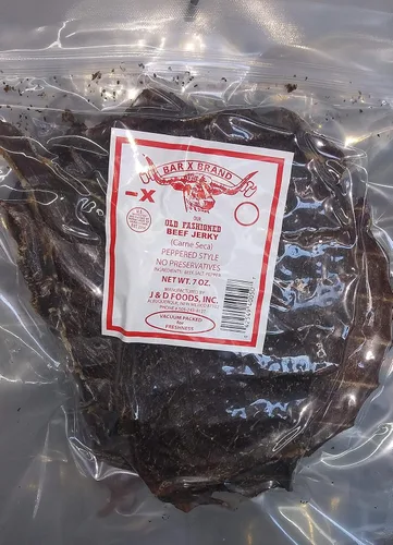 Vista 3 de Bar X Brand Old Fashioned Beef Jerky (Carne Seca) (Regular, 7 oz)