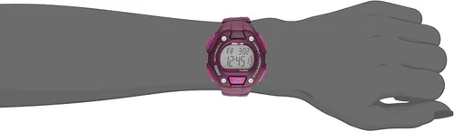 Vista 2 de Timex Ironman TW5K89700 - Reloj de cuarzo digital para mujer, color morado