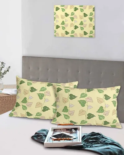 Vista 5 de Fundas de almohada de tamaño estándar, 2 paquetes de fundas de almohada suaves decorativas para sofá y sillón, funda de cojín lumbar con cierre