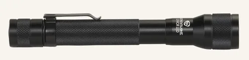 Vista 2 de Streamlight 71500 Jr. 225-Lumen 2700-Candela Linterna LED compacta con clip de bolsillo y funda, color negro