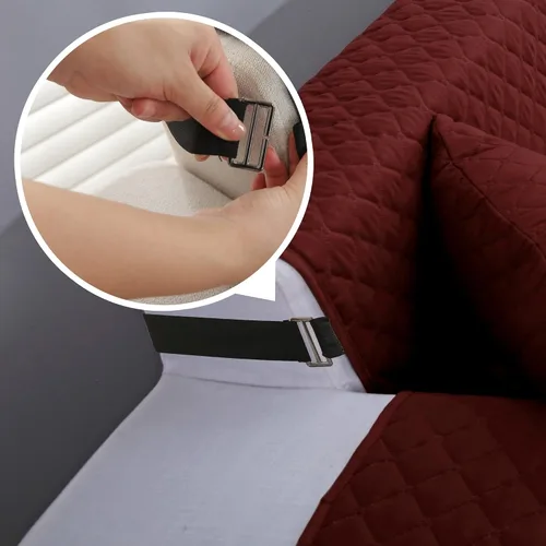 Vista 8 de Funda de sofá de doble cara en forma de L, juego de fundas para sofá seccional, fundas para sofás, sofás, fundas protectoras de muebles seccionales