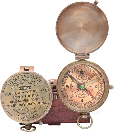 Vista 8 de Engraved Regalo para hija de papá/regalo para hija de mamá, regalo personalizado para mi hija/regalo para hija/padre madre idea de regalo