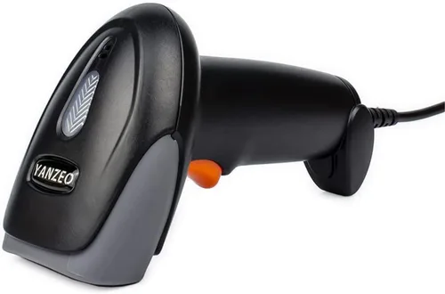 Vista 7 de YANZEO Escáner de código de barras USB portátil, lector de código de barras CCD con cable Plug and Play Escaneo rápido y preciso para tienda