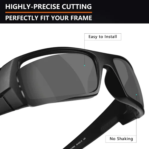 Vista 4 de Alphax Lentes de repuesto polarizadas para Oakley Gascan OO9014 - Múltiples opciones