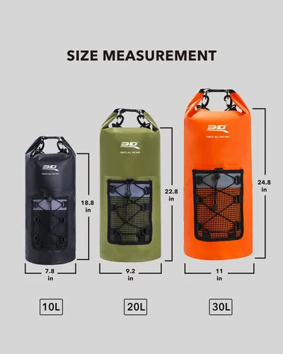 Vista 3 de 3D MAXpider Mochila de bolsa seca con tapa enrollable