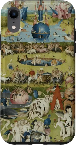Vista 25 de Hieronymus Bosch - Carcasa para iPhone 17, diseño de jardín de las delicias terrenales