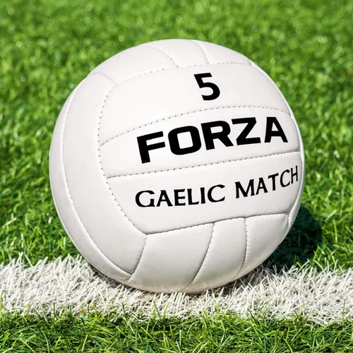 Vista 3 de FORZA Fútbol Gaélico Match Tamaño Oficial 100% cosido a mano talla 5