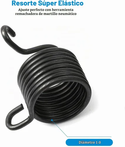Vista 3 de Kit de herramientas de martillo de remache neumático de alisado de alta resistencia de 7 piezas