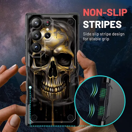 Vista 858 de Funda para Galaxy A14 5G, [Doble Capa][Protección contra Caídas de Grado Militar de 10 Pies] [Antideslizante] Funda Resistente a Prueba de Golpes