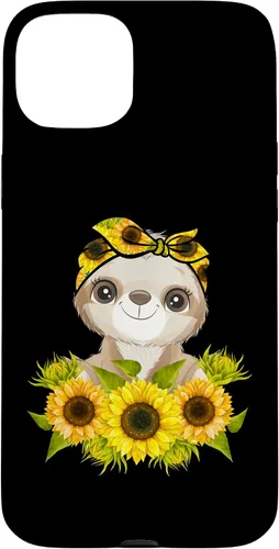 Vista 9 de Sunflower Garden Sloth Gardening Case for iPhone 17