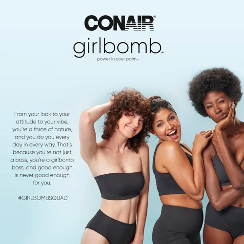 Vista 6 de Conair GIRLBOMB Depiladora con rodillo de hielo para piel lisa y suave, dispositivo de depilación, depiladora para mujeres, afeitadora y recortadora