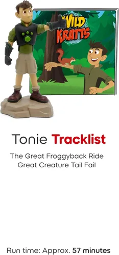 Vista 7 de Tonies Wild Kratts: Figura de juguete de audio Chris