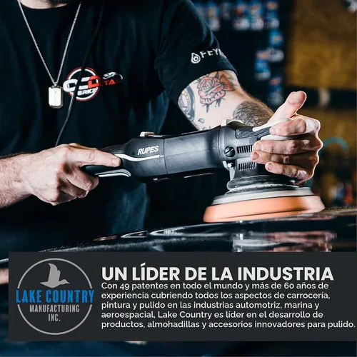 Vista 6 de Kit de almohadillas de espuma CCS de 3.5" (Set de 3) para corte ligero, pulido y acabado. Se ajusta a placa de apoyo de 3". Multi