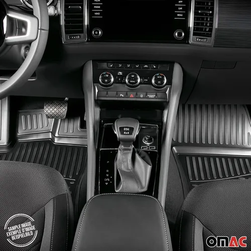 Vista 4 de OMAC Alfombrillas de piso para Mazda 5 2012-2015, alfombrillas de automóvil para todo tipo de clima, 3D, ajuste personalizado, tapete de goma
