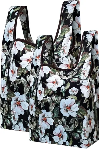 Vista 14 de Wrapables JoliBag Collection - Bolsa de compras reutilizable (juego de 2)