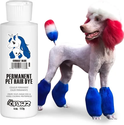 Vista 21 de OPAWZ Tinte permanente para el pelo de los perros, tinte para el pelo de las mascotas utilizado de forma segura por salones de aseo durante una