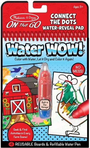 Vista 10 de Melissa & Doug Water Wow! - Libros de acuarela mágica - Paquete de 3