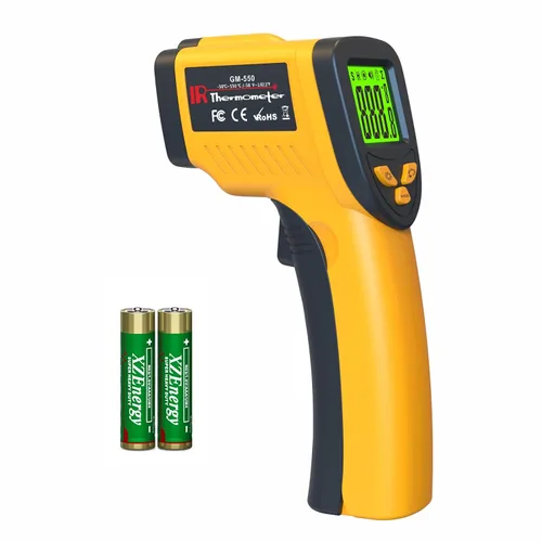 Vista 8 de Actualización 2023 Termómetro Infrarrojo Láser, Pistola de Temperatura Digital sin Contacto, -58℉～1112℉ (-50℃～600℃) Termómetro IR para Industrial