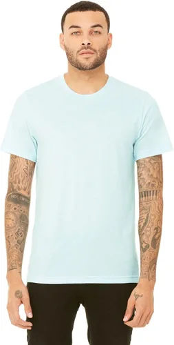 Vista 20 de Bella Canvas 3413c para hombre (1) Triblend verde + (1) Triblend rojo