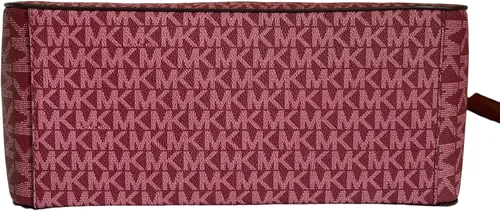 Vista 5 de Michael Kors Jet Set - Bolso de hombro con cadena grande de viaje Mulberry Multi Mulberry Multi