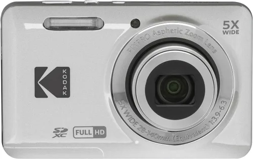 Vista 10 de KODAK PIXPRO FZ55-BK - Cámara digital de sensor CMOS de 16 MP con zoom óptico de 5X, gran angular de 28 mm, video Full HD de 1080P, pantalla LCD