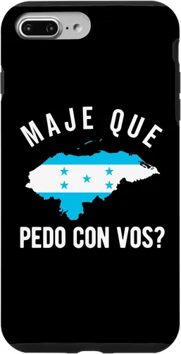Vista 11 de Funda para iPhone 16 Bandera de Honduras Catracho Camiseta hondureña Maje Que Pedo?