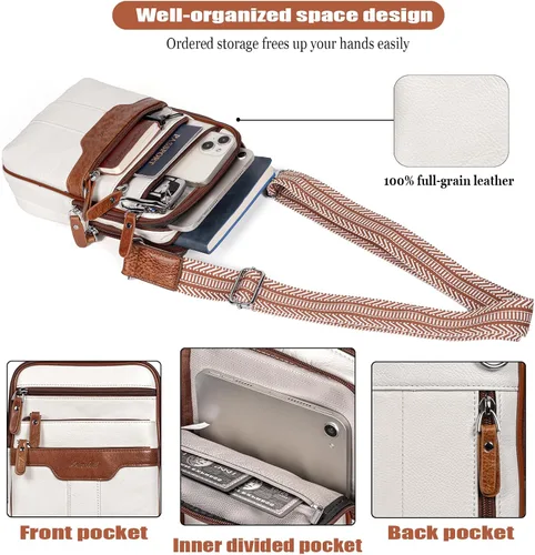 Vista 8 de Bolsos cruzados para mujer