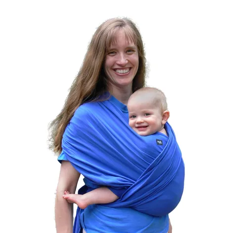 Vista 22 de Portabebés suave, elástico, envoltura de algodón para bebé, cabestrillo para bebé, cubierta de lactancia para usar con recién nacido-bebé