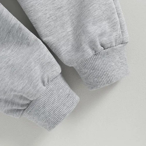 Vista 7 de Conjunto de sudadera de manga larga para bebé, ropa de otoño e invierno