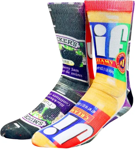 Vista 4 de KACOLOR Mens Crazy Funny Cool 3D Print Pattern Novelty Crew Tube Socks