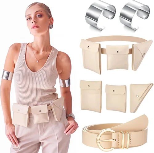 Vista 8 de Coume 6 accesorios de disfraz de Halloween para mujer